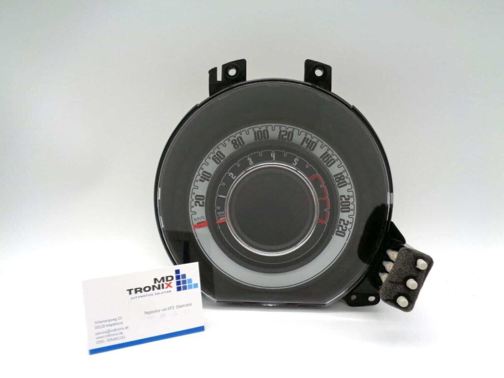 Reparaturservice Fiat 500 Tacho - Kombiinstrument